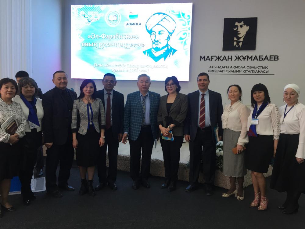 «Евразийцы» на Фараби форуме в Кокшетау